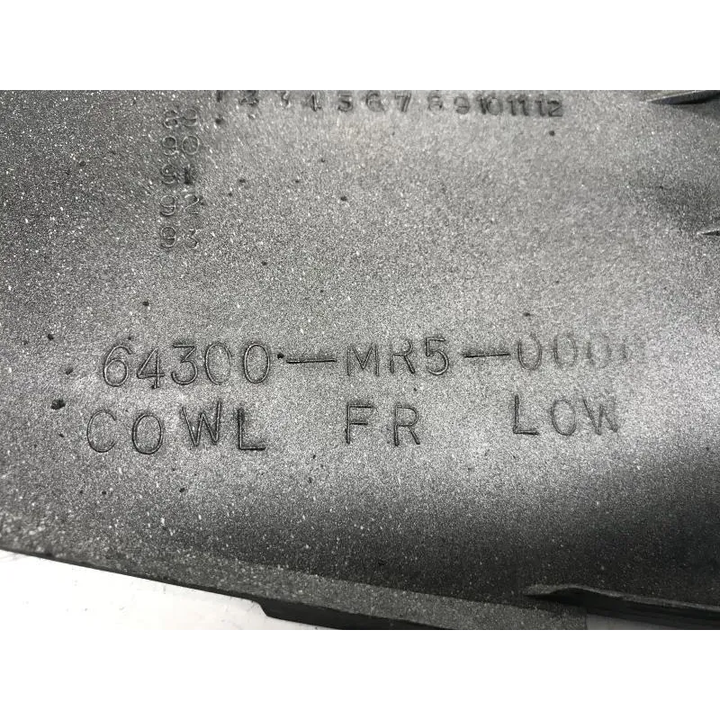 Cache carenage centrale sabot HONDA PC 800 1989-1999 PACIFIC COAST