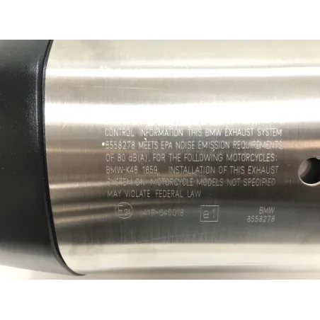Silencieux gauche (echappement) BMW K 1600 GT 2011-2016 K48