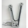 Platine et repose pieds arriere gauche SUZUKI SV 650 2003-2015 Platine et repose pieds arriere gauche SUZUKI SV 650 2003-2015
