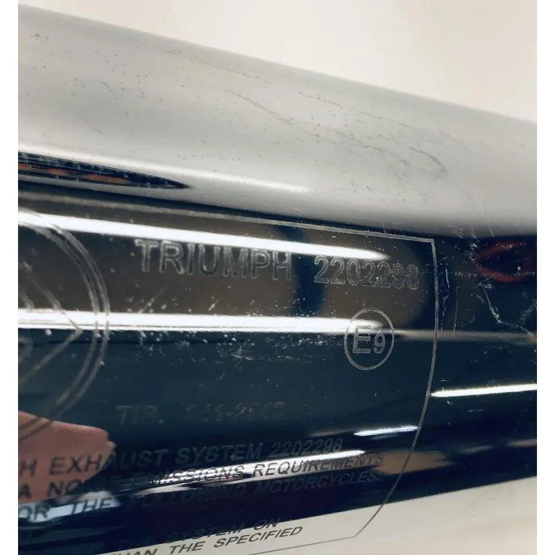 Silencieux gauche (echappement) TRIUMPH BONNEVILLE 1200 2018-2020 SPEEDMASTER