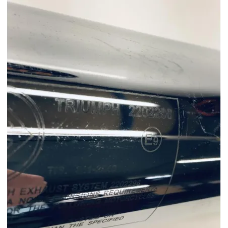 Silencieux gauche (echappement) TRIUMPH BONNEVILLE 1200 2018-2020 SPEEDMASTER
