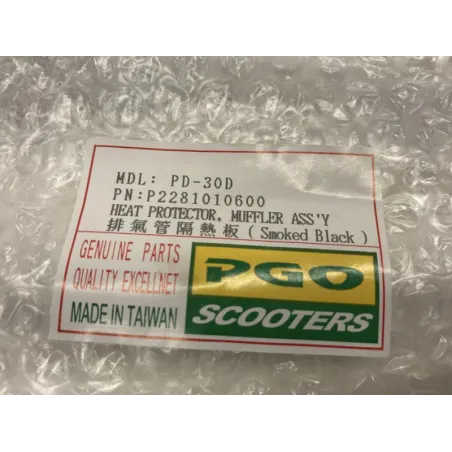 Protection echappement PGO T-REX 50 2007-2017