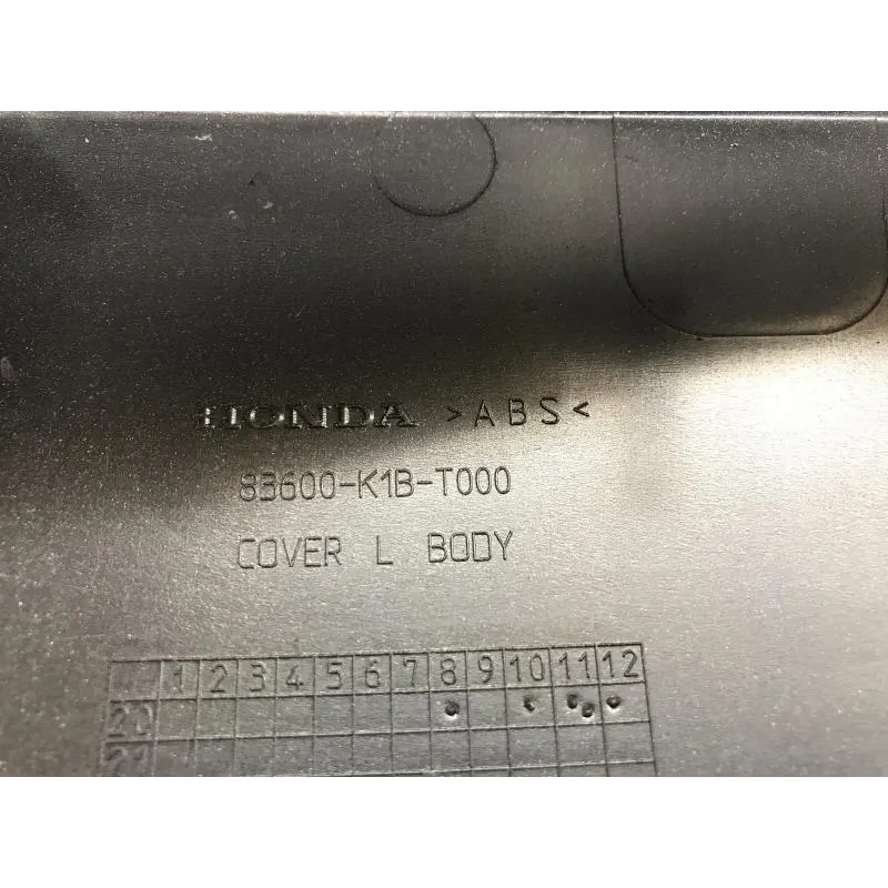 Cache carenage coque arriere gauche HONDA NSS 350 2021-2024 FORZA