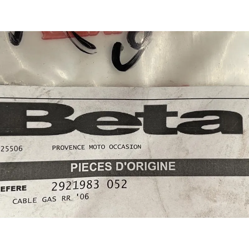 Cable d'accelerateur BETA RR 50 2005-2011 MOTARD