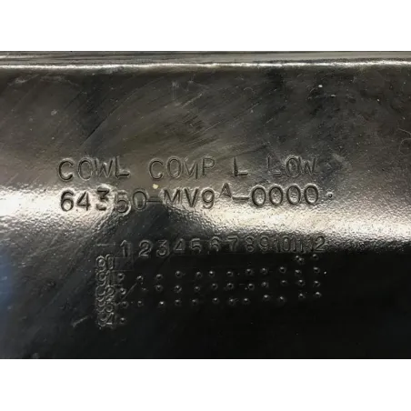 Cache flanc de carenage gauche HONDA CBR 600 F 1991-1994
