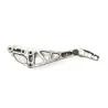 Platine arriere gauche HONDA VF 400 F 1983-1984 Platine arriere gauche HONDA VF 400 F 1983-1984