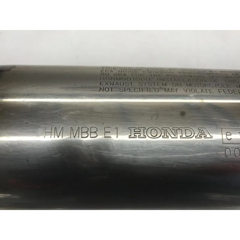 Silencieux droit (echappement) HONDA VTR 1000 1997-2006 FIRESTORM