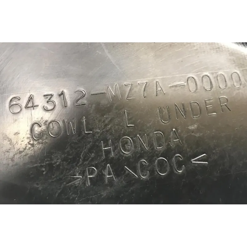 Demi sabot gauche HONDA VFR F 750 1994-1997