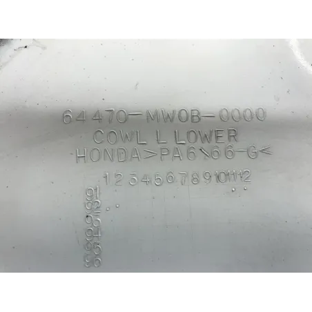 Demi sabot gauche HONDA CBR 900 RR 1998-1999 FIREBLADE