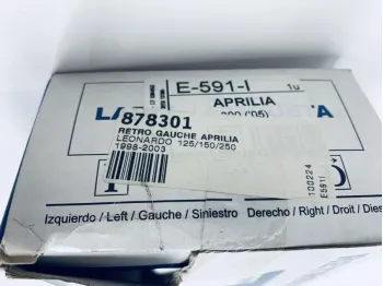 Retro gauche APRILIA LEONARDO 125 1999-2002