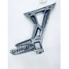 Platine arriere gauche KAWASAKI NINJA 300 2013-2015 Platine arriere gauche KAWASAKI NINJA 300 2013-2015