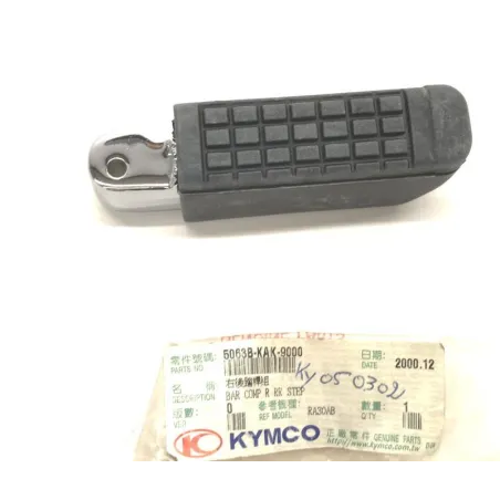 Repose pieds arriere droit KYMCO ZING 125 1996-2003
