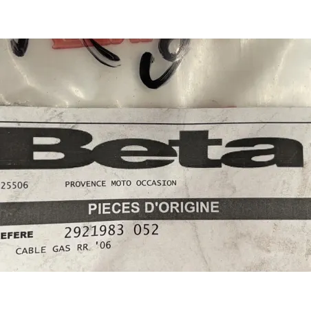Cable d'accelerateur BETA RR 50 2005-2011 MOTARD