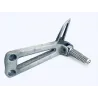 Platine arriere gauche YAMAHA TDR 125 1997-2003