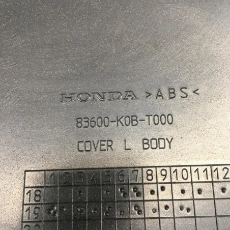 Cache carenage coque arriere gauche HONDA NSS 125 2019-2020 FORZA