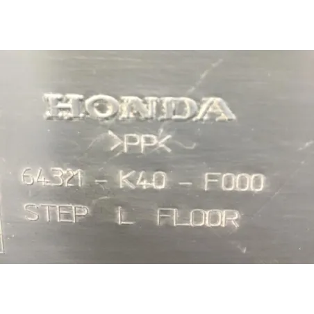 Plancher marche pied gauche HONDA NSS 125 2017-2018 FORZA
