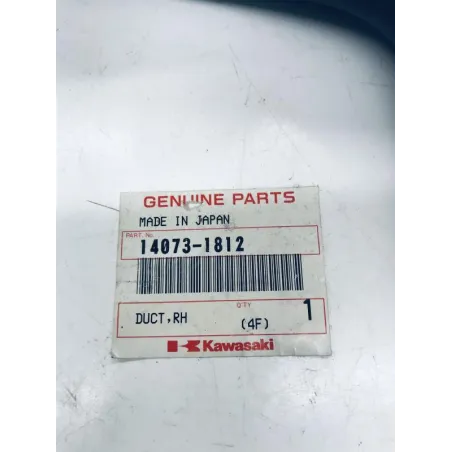 Conduit air droit KAWASAKI ZX12 R 1200 2002-2006 NINJA