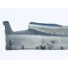 Demi sabot gauche YAMAHA YP 125 2003-2006 MAJESTY