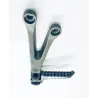 Platine et repose pieds arriere gauche KAWASAKI ZX9 R 900 1998-1999 NINJA