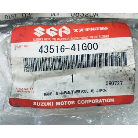 Repose pieds avant droit SUZUKI GSXR 1000 2005-2006