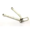 Platine arriere gauche SUZUKI DR 600 S 1985-1989 Platine arriere gauche SUZUKI DR 600 S 1985-1989