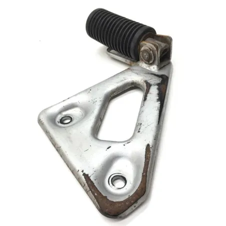 Platine et repose pieds arriere gauche HONDA XL V 600 1987-1990 TRANSALP