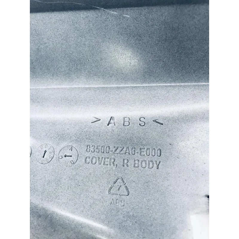 Cache carenage coque arriere droit KAWASAKI J 125 2016-2019