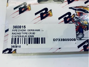 Pipe admission DERBI SENDA 50 R 1994-2006