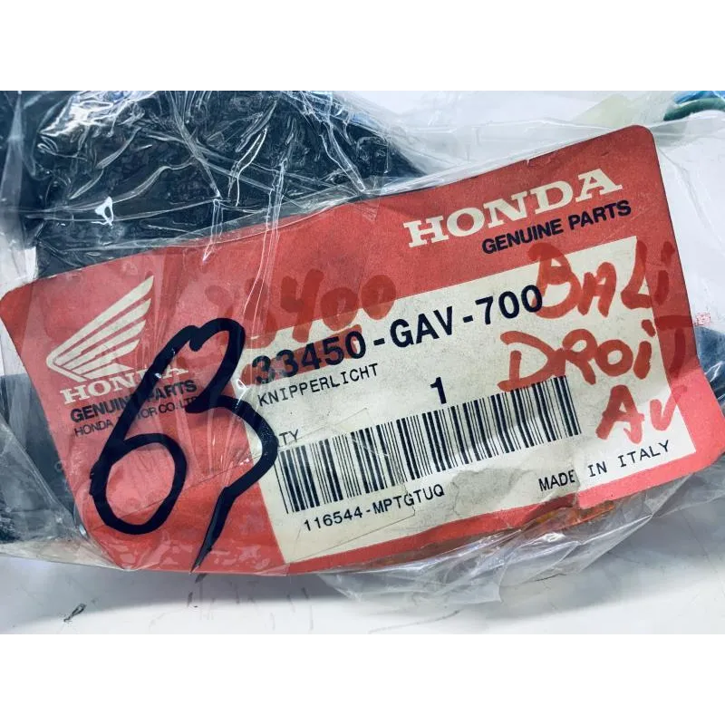 Clignotant avant droit HONDA SJ 50 1993-1998 BALI