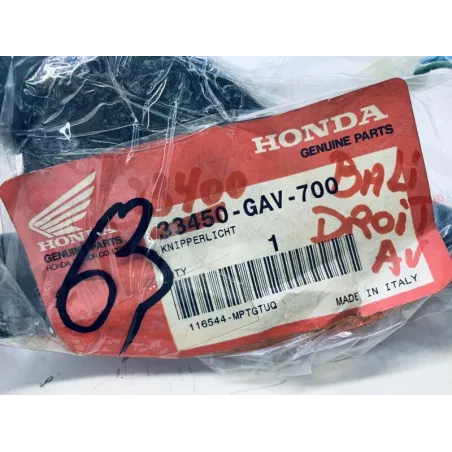 Clignotant avant droit HONDA SJ 50 1993-1998 BALI