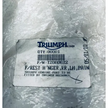 Platine arriere gauche TRIUMPH SPRINT RS 955I 1999-2001