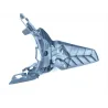 Support de plaque et eclairage MBK YPR 125 2010-2013 SKYCRUISER ABS