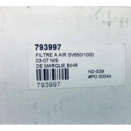 Filtre a air SUZUKI SV 650 2003-2015