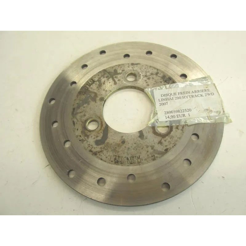 Disque frein arriere HYTRACK HY 290 2007 2WD