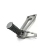 Platine et repose pieds arriere gauche YAMAHA TDR 125 1989-1992