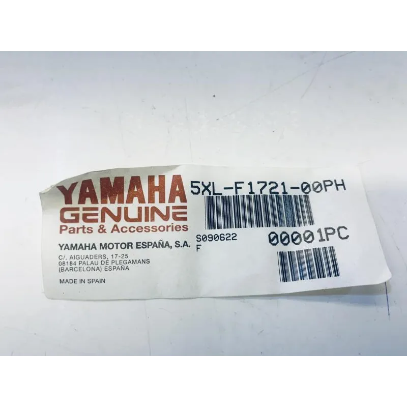 Cache carenage coque arriere gauche YAMAHA YP 125 2001-2002 SKYLINER