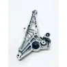 Platine avant gauche HONDA CB 450 S 1986-1989 Platine avant gauche HONDA CB 450 S 1986-1989