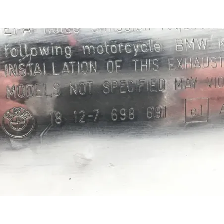 Silencieux (echappement) BMW K 1200 GT 2006-2008