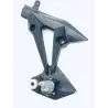 Platine et repose pieds arriere gauche KAWASAKI Z 1000 2007-2009 Platine et repose pieds arriere gauche KAWASAKI Z 1000 2007-2009