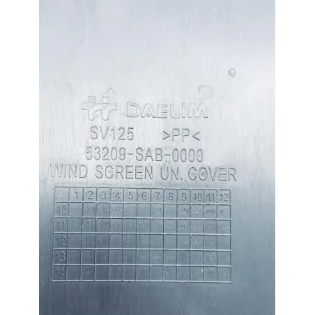Cache carenage face avant DAELIM S3 125 2010-2016 SV125