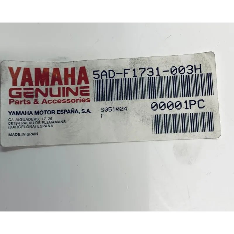 Cache carenage coque arriere droit YAMAHA YN 50 1997-2001 R NEO'S