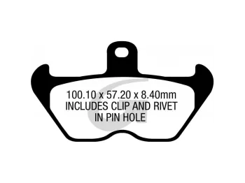 Plaquettes de frein avant BMW R 1100 GS 1994-1999