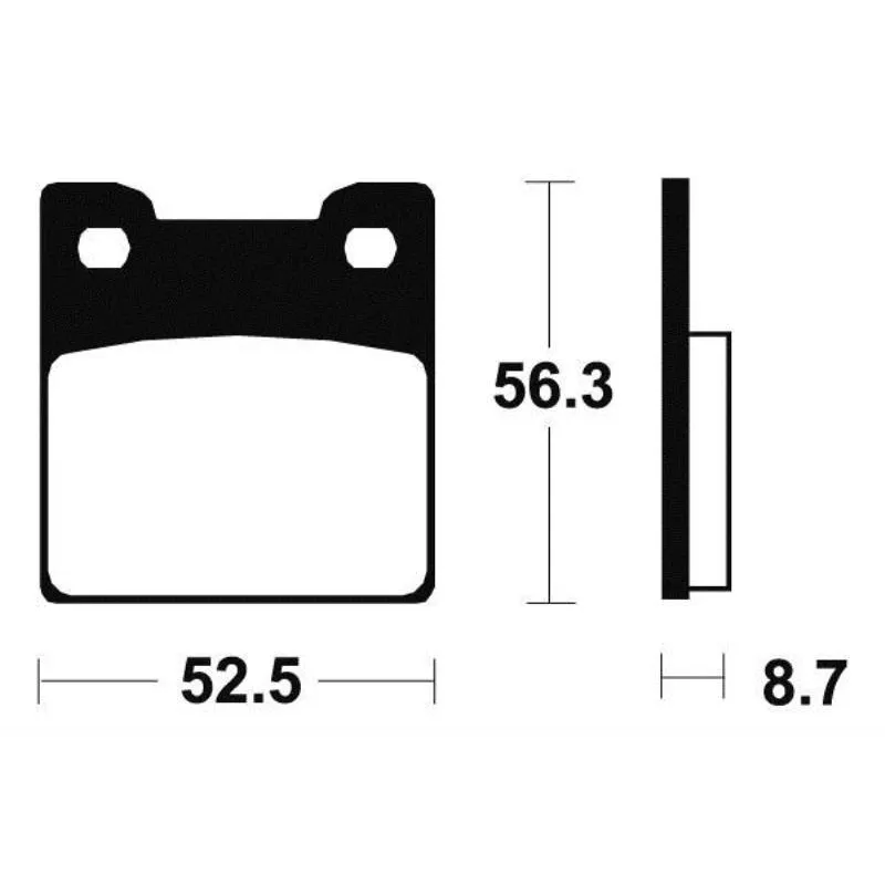 Plaquettes de frein arriere SUZUKI RF 900 R 1994-1998