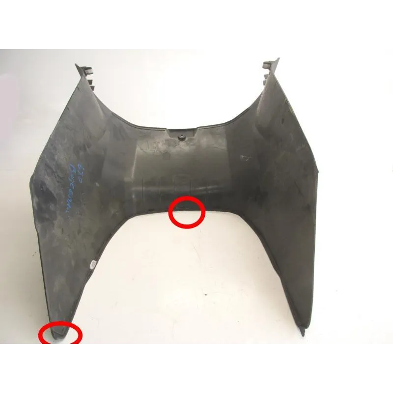 Cache carenage centrale marche pieds plancher SUZUKI AN 650 2006-2010 BURGMAN