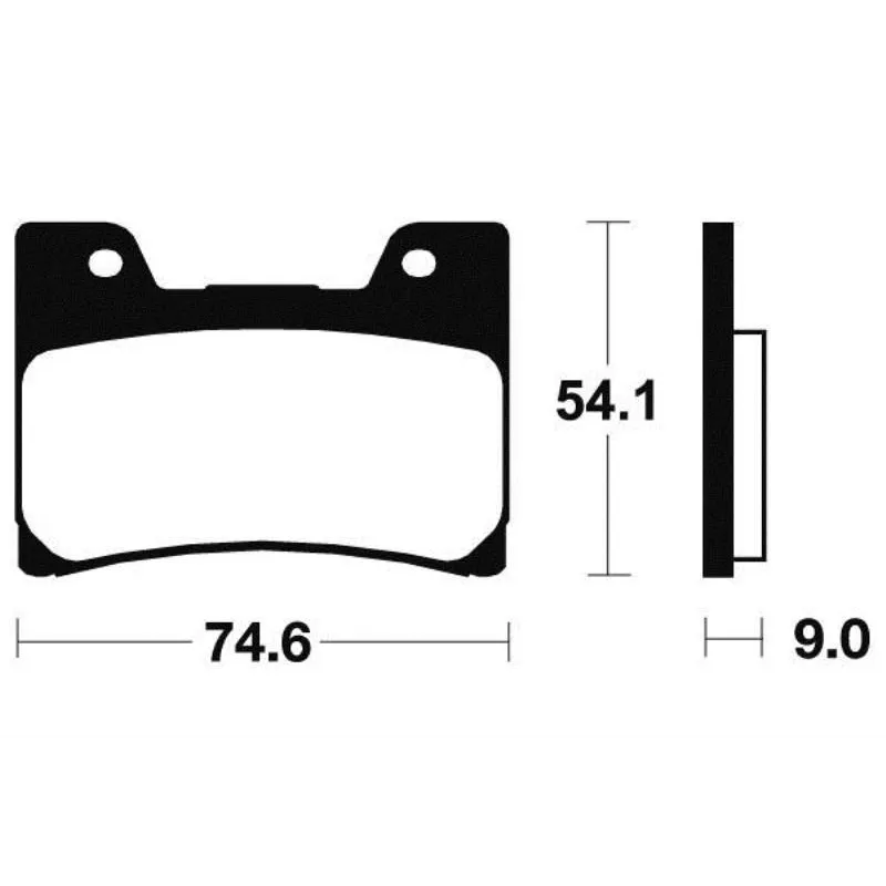 Plaquettes de frein avant YAMAHA FZR 1000 1989-1990