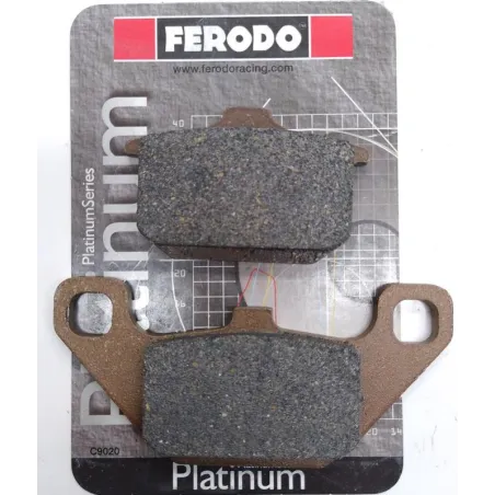 Plaquettes de frein arriere KAWASAKI GPZ 500 1987-1993