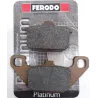 Plaquettes de frein arriere KAWASAKI GPZ 500 1987-1993 Plaquettes de frein arriere KAWASAKI GPZ 500 1987-1993