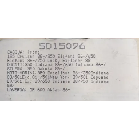 Plaquettes de frein avant CAGIVA ELEFANT 750 1993-1995