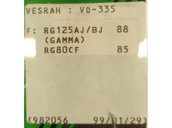 Plaquettes de frein avant SUZUKI RG 125 1985-1991 GAMMA