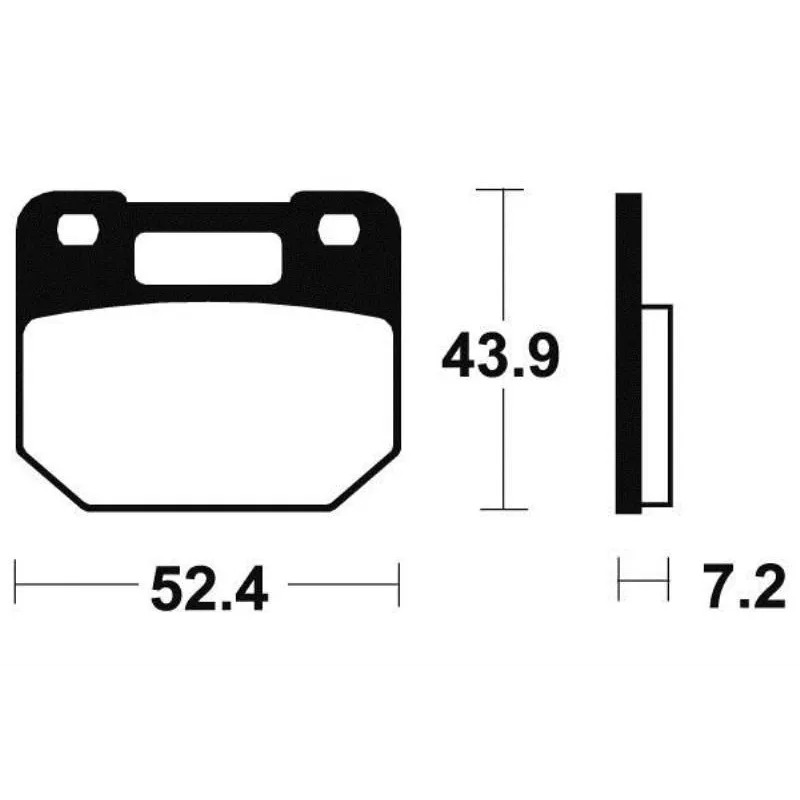 Plaquettes de frein avant SUZUKI RG 125 1985-1991 GAMMA